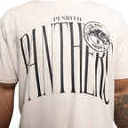 Panthers Beige Gothic Stamp T-Shirt