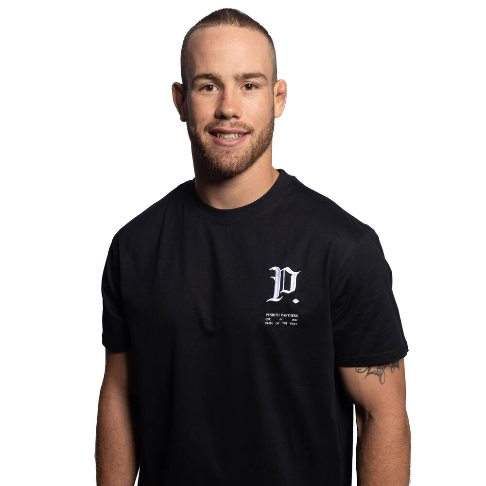 Panthers Black Gothic T-Shirt