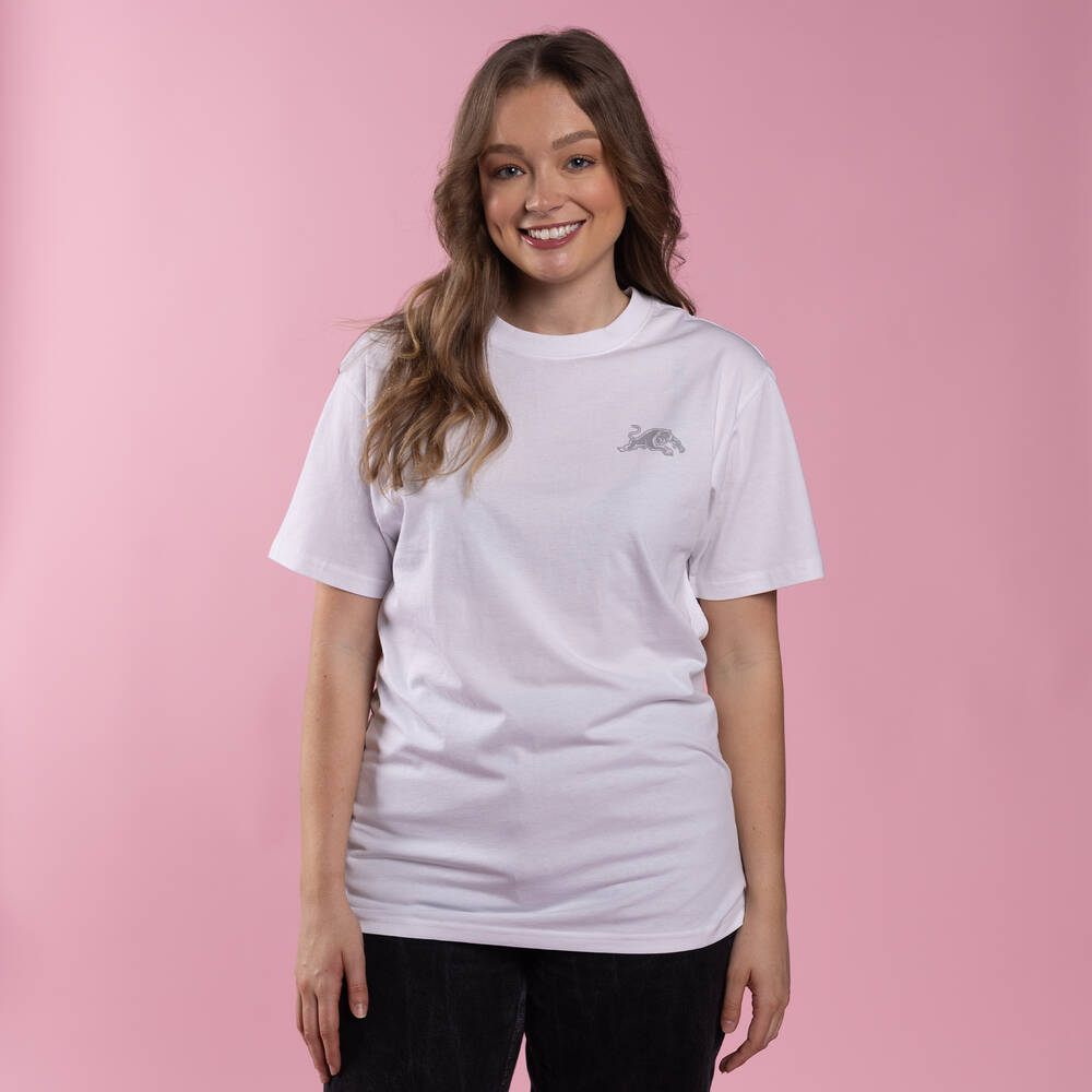 Panthers Puff T-shirt White