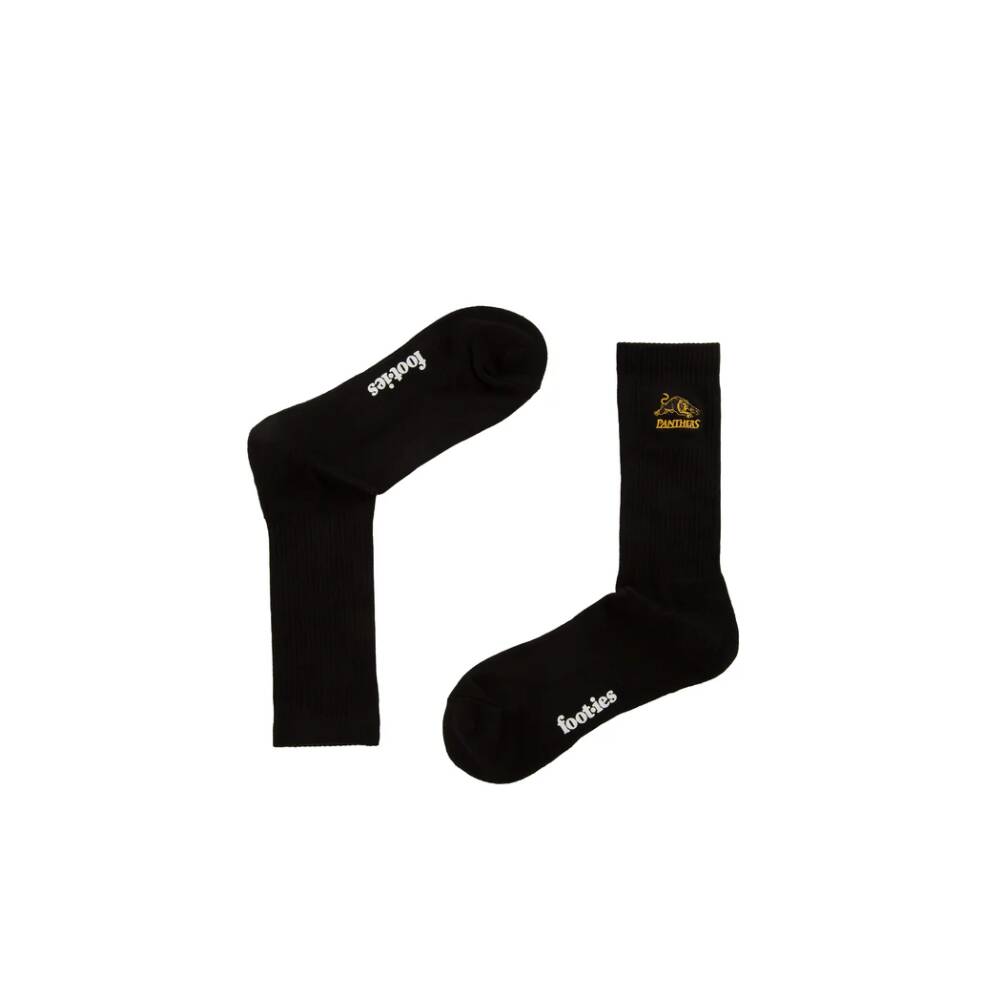 Panthers Sneaker Sock 2pk Black