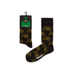 Panthers Organic Cotton Crew Sock Black