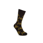 Panthers Organic Cotton Crew Sock Black