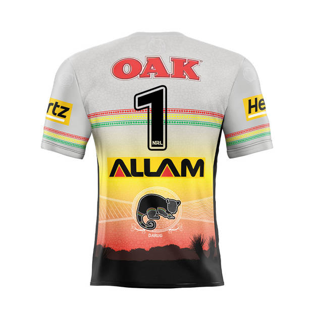 main1. Caleb Aekins Signed, Match-Worn Indigenous Jersey1