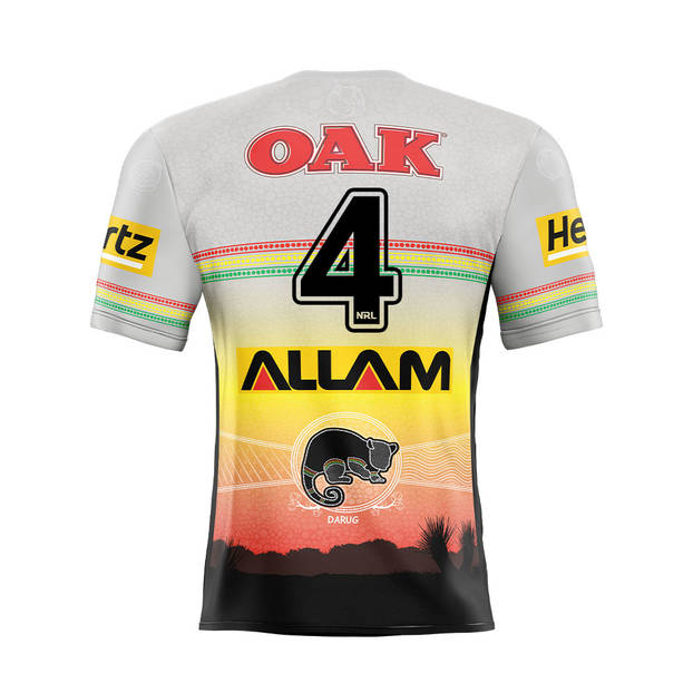 main4. Stephen Crichton Signed, Match-Worn Indigenous Jersey1