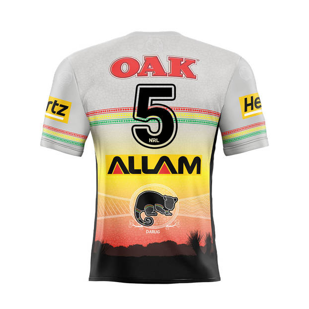 main5. Malakai Watene-Zelezniak Signed, Player-Issued Indigenous Jersey0
