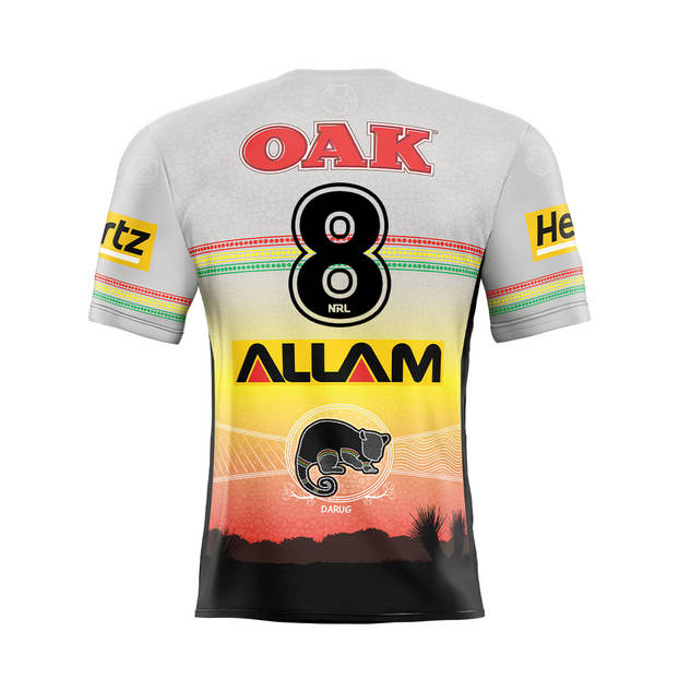 main8. James Tamou Signed, Match-Worn Indigenous Jersey1