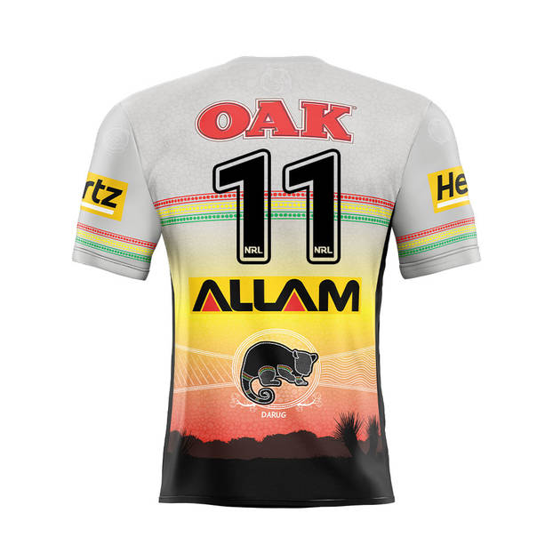 main11. Viliame Kikau Signed, Match-Worn Indigenous Jersey1