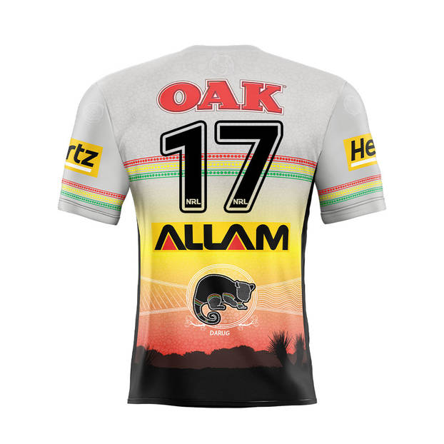 main17. Billy Burns Signed, Player-Issued Indigenous Jersey0