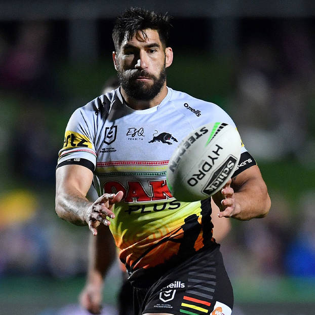 main8. James Tamou Signed, Match-Worn Indigenous Jersey4