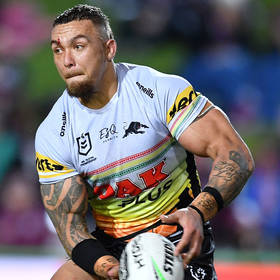 10. James Fisher-Harris Signed, Match-Worn Indigenous Jersey