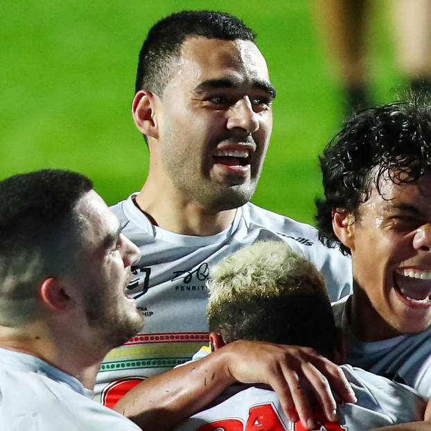 main14. Tyrone May Signed, Match-Worn Indigenous Jersey0