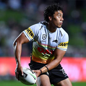 6. Jarome Luai Signed, Match-Worn Indigenous Jersey