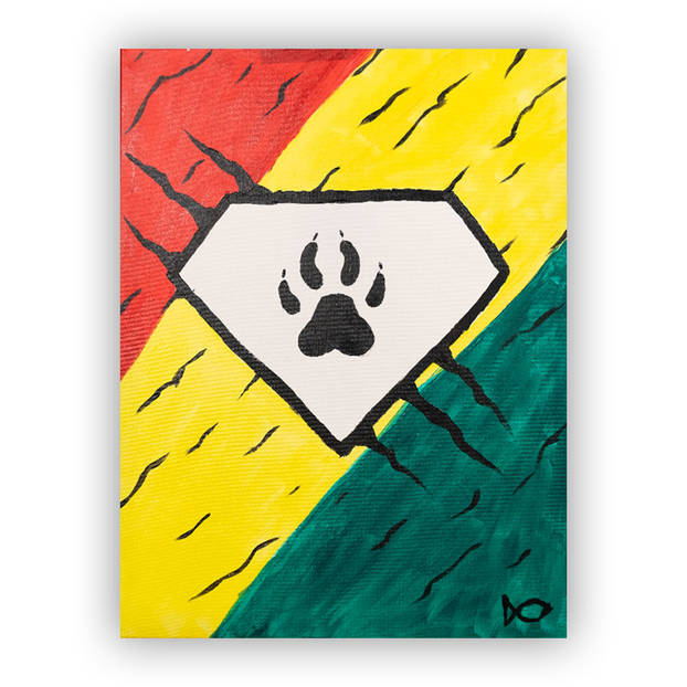 mainJames Fisher-Harris Heroes with Ability Painting0