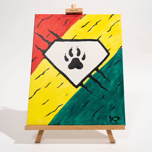 mainJames Fisher-Harris Heroes with Ability Painting1