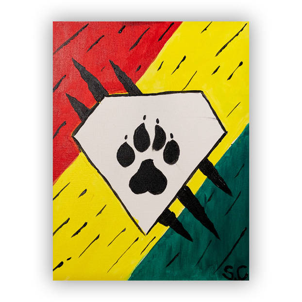 mainStephen Crichton Heroes with Ability Painting0