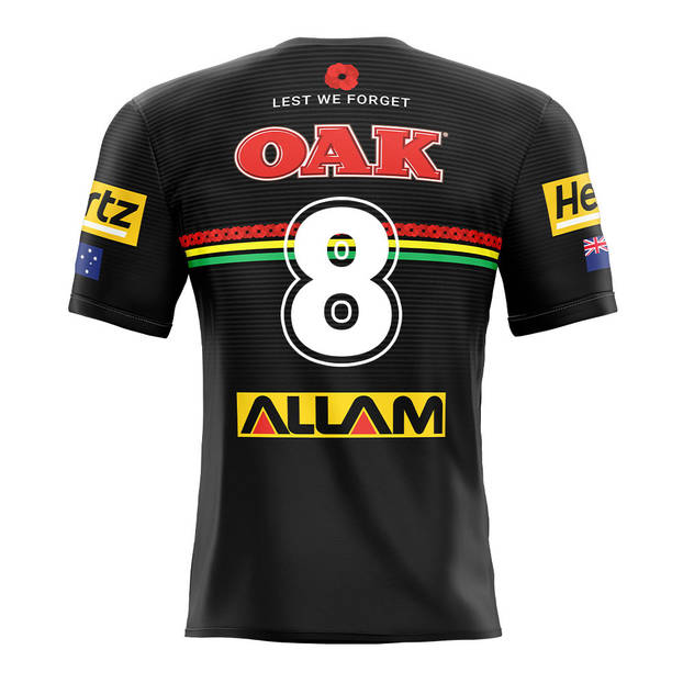 main8. Moses Leota's, Match-Worn ANZAC Jersey2