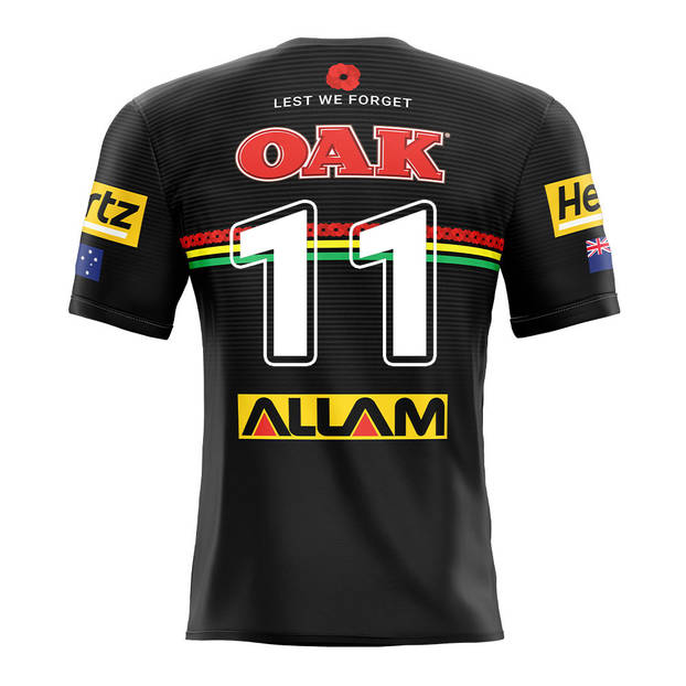 main11. Viliame Kikau's, Match-Worn ANZAC Jersey2