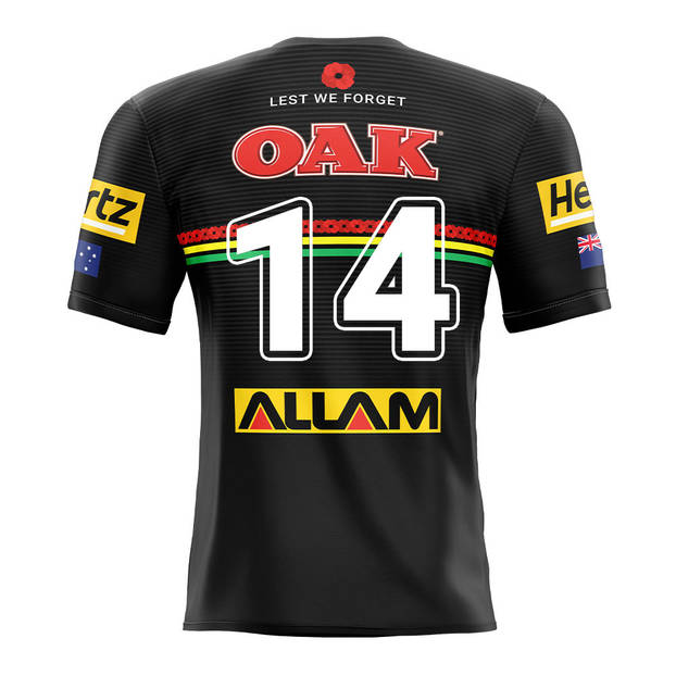 main14. Tyrone May, Match-Worn ANZAC Jersey2