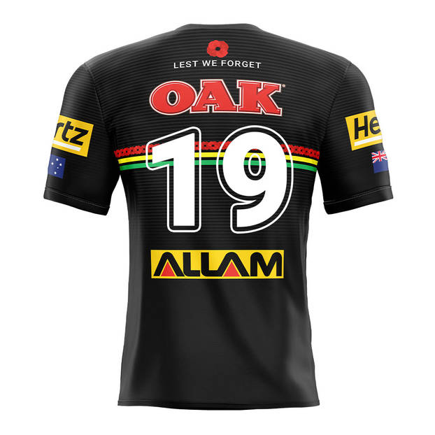 main19. Robert Jennings, Match-Issued ANZAC Jersey1