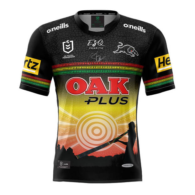 main2. Charlie Staines, Match-Worn Indigenous Jersey1