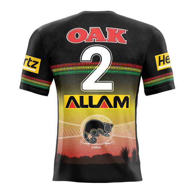 main2. Charlie Staines, Match-Worn Indigenous Jersey2