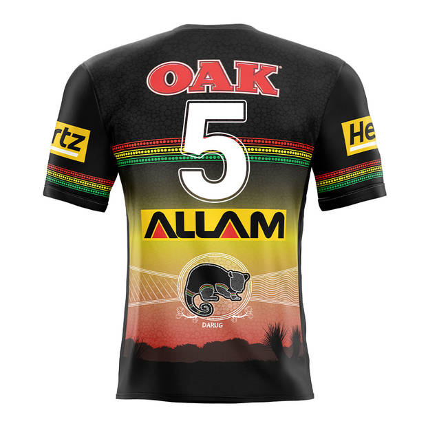 main5. Brian To'o, Match-Worn Indigenous Jersey2