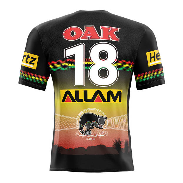 main18. Mitch Kenny, Match-Issued Indigenous Jersey1