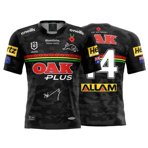 main14. Mitch Kenny player-issued ANZAC Jersey0