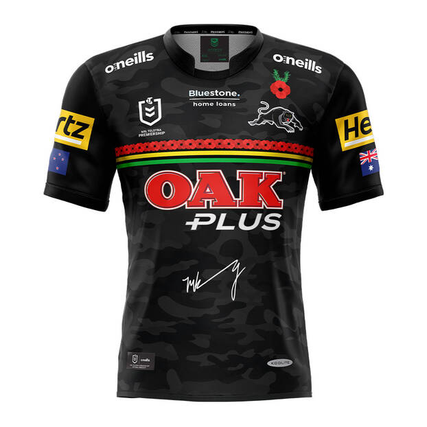 main14. Mitch Kenny player-issued ANZAC Jersey1