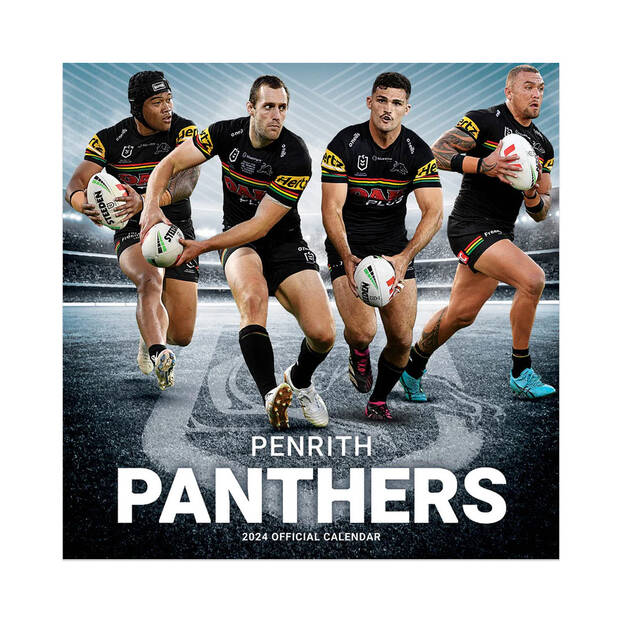 Panther Shop 2024 Penrith Panthers Wall Calendar   4087 622 