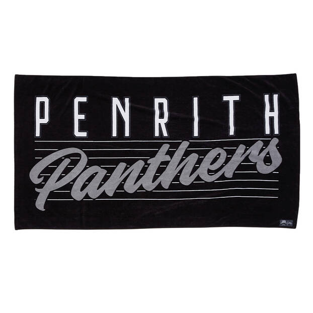 Panther Shop – Penrith Panthers Headline Beach Towel