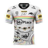 8. Moses Leota Match-Worn Signed Indigenous Jersey2