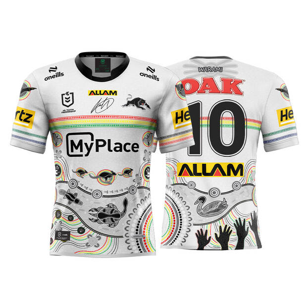 main10. James Fisher-Harris Match-Worn Signed Indigenous Jersey1