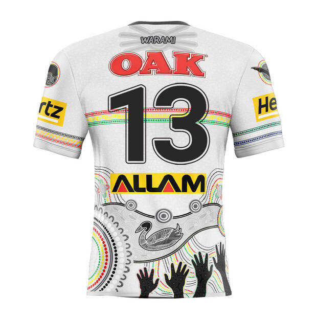 main13. Isaah Yeo Match-Worn Signed Indigenous Jersey3
