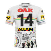 14. Daine Laurie Match-Worn Signed Indigenous Jersey3