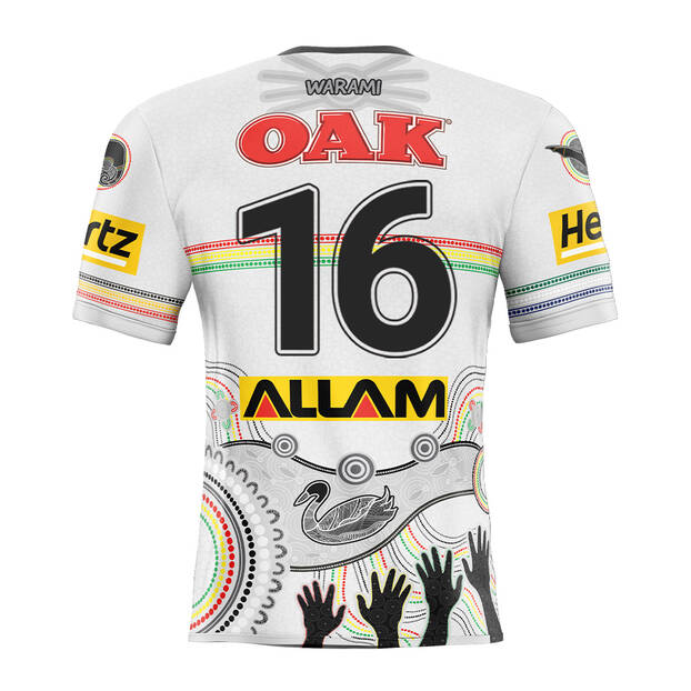 main16. Liam Henry Match-Worn Signed Indigenous Jersey3