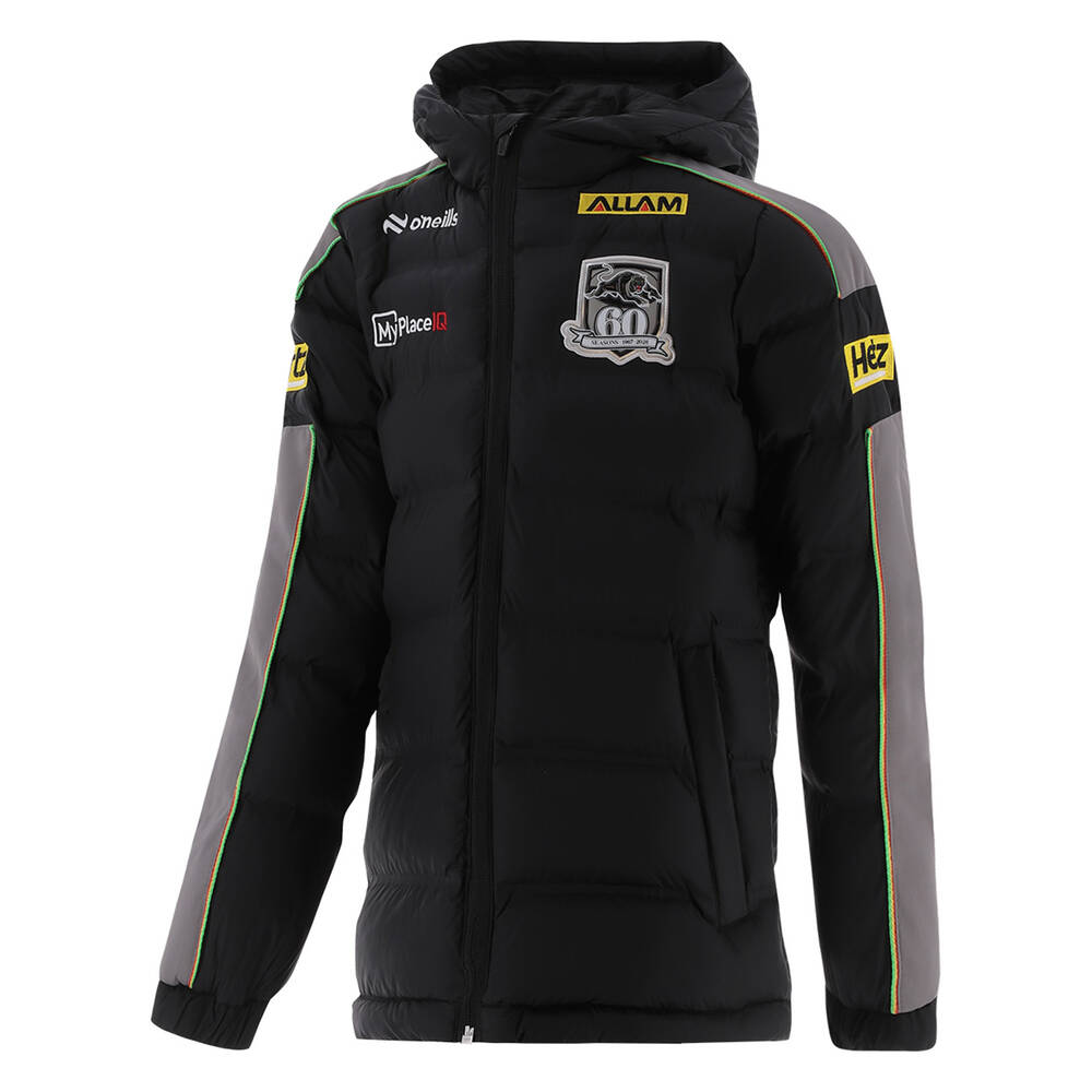 2026 Panthers Youth Hooded Padded Jacket