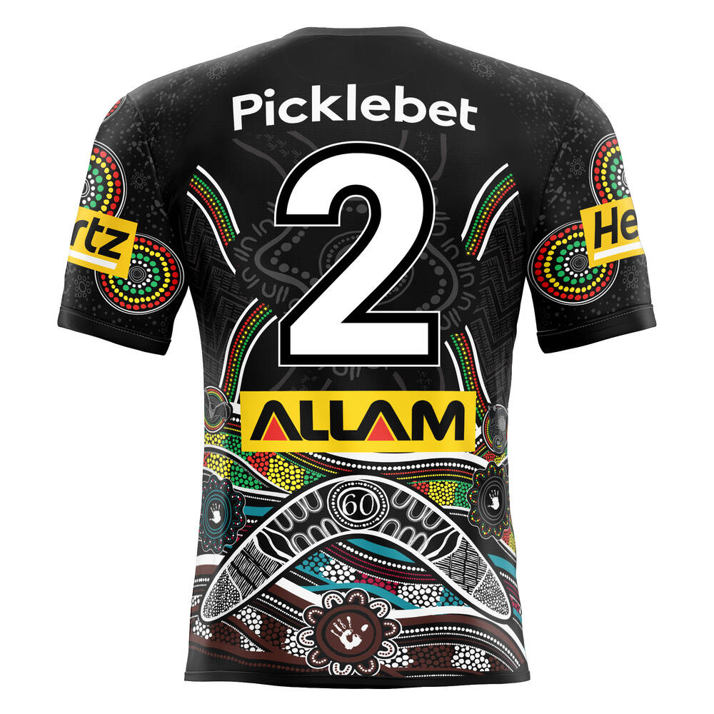2. Tom Jenkins's Match-Issued Signed Indigenous Jersey0