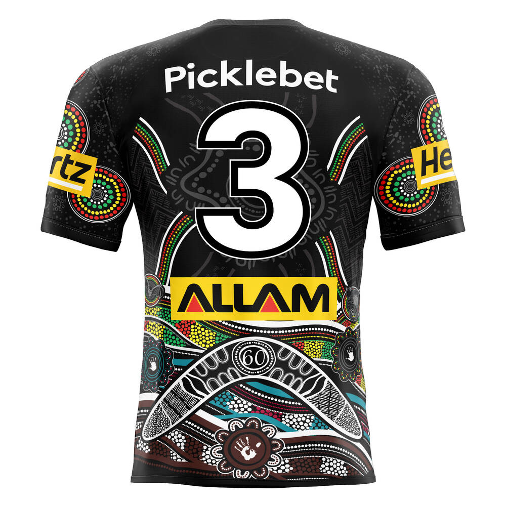 3. Paul Alamoti's Match-Issued Signed Indigenous Jersey0