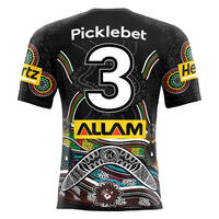 3. Paul Alamoti's Match-Worn Signed Indigenous Jersey3