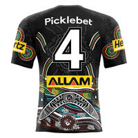 4. Izack Tago's Match-Worn Signed Indigenous Jersey2