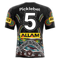 5. Brian To'o's Match-Worn Signed Indigenous Jersey3