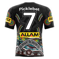 7. Nathan Cleary's  Match-Worn Signed Indigenous Jersey3