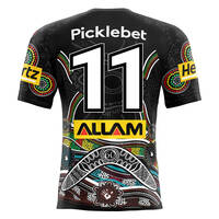 11. Isaiah Papali'i's Match-Worn Signed Indigenous Jersey3