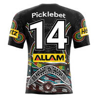 14.  Billy Scott's Match-Worn Signed Indigenous Jersey2