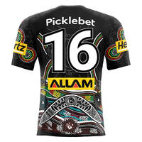 16. Luron Patea's Match-Worn Signed Indigenous Jersey2
