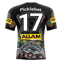 17. Billy Phillips's Match-Worn Signed Indigenous Jersey2