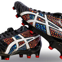 Moses Leota's Signed Match Boots1