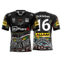 16. Luron Patea's Match-Worn Signed Indigenous Jersey0