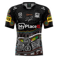 16. Luron Patea's Match-Worn Signed Indigenous Jersey1